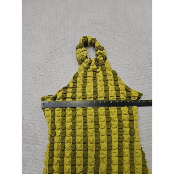 Novaorily Dress Womens XL Bubble Texture Backless Maxi Length New - Picture 5 of 8